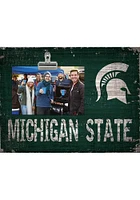 Michigan State Spartans Team Clip Picture Frame - Green