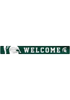 Michigan State Spartans Welcome Strip Sign - Green