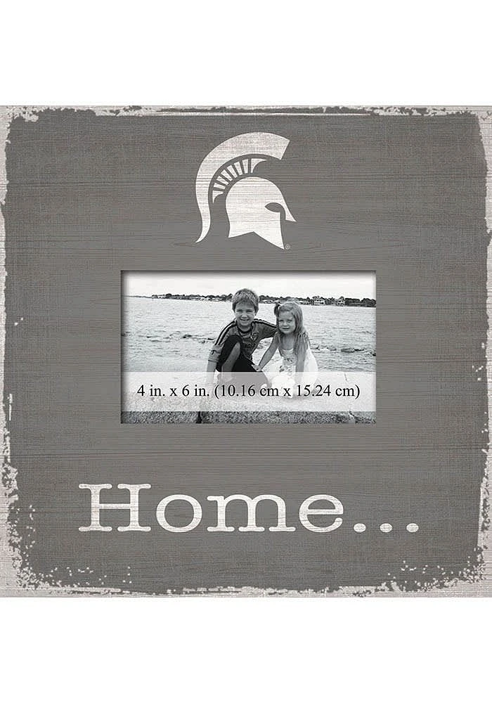 Michigan State Spartans Home Picture Picture Frame - Green