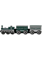 Michigan State Spartans Train Cutout Sign - Green