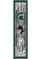 Michigan State Spartans Throwback Sign - Green
