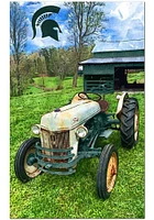 Michigan State Spartans Farmscape Sign - Green