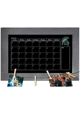 Michigan State Spartans Monthly Chalkboard Picture Frame - Green