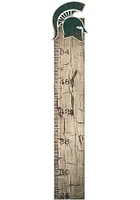 Michigan State Spartans Growth Chart Sign - Green