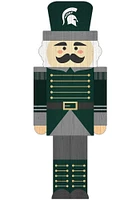 Michigan State Spartans 31 Inch Nutcracker Leaner Sign - Green