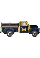 Michigan Wolverines 15 Inch Truck Sign - Blue