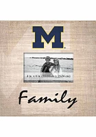 Michigan Wolverines Family Picture Picture Frame - Blue