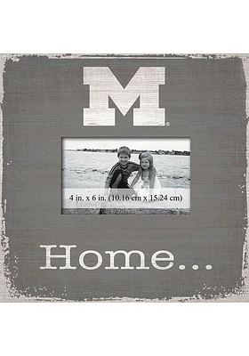 Michigan Wolverines Home Picture Picture Frame - Blue