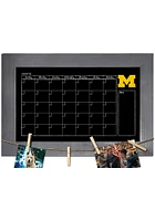 Michigan Wolverines Monthly Chalkboard Picture Frame - Blue