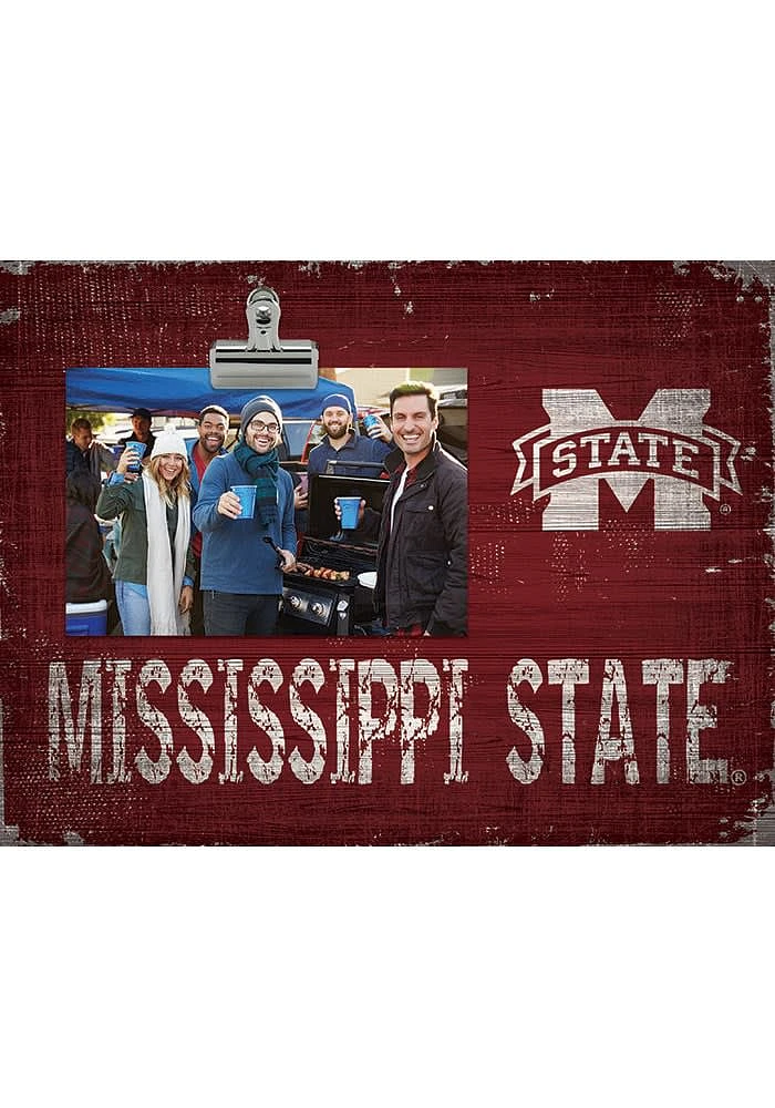 Mississippi State Bulldogs Team Clip Picture Frame