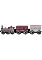 Mississippi State Bulldogs Train Cutout Sign - Maroon