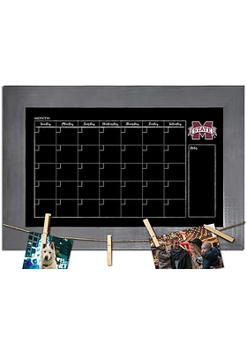 Mississippi State Bulldogs Monthly Chalkboard Picture Frame - Maroon