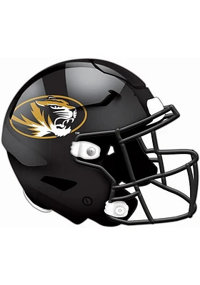 Missouri Tigers 24in Helmet Cutout Sign - Black