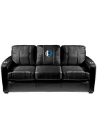 Dallas Mavericks Faux Leather Sofa - Black