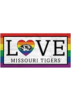 Missouri Tigers LGBTQ Love Sign - Black