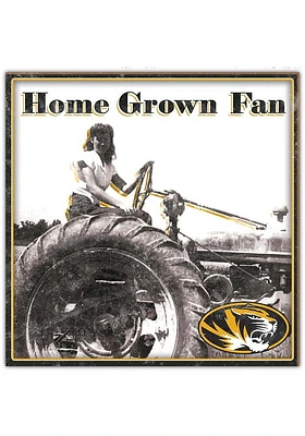 Missouri Tigers Aluminum Can Sign - Black