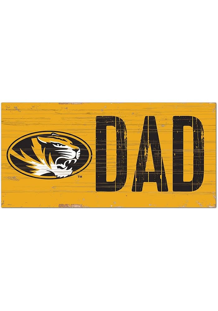 Missouri Tigers DAD Sign - Black