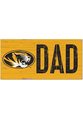 Missouri Tigers DAD Sign - Black