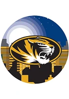 Missouri Tigers Landscape Circle Sign - Black