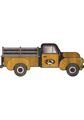 Missouri Tigers 15 Inch Truck Sign - Black