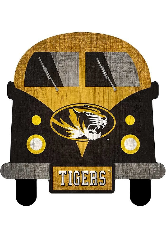 Missouri Tigers Team Bus Sign - Black