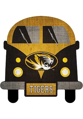 Missouri Tigers Team Bus Sign - Black
