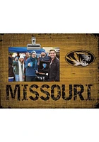 Missouri Tigers Team Clip Picture Frame - Black