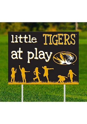 Missouri Tigers Little Fans at Play Yard Sign - Black