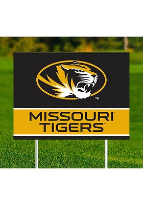 Missouri Tigers Team Yard Sign - Black