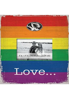 Missouri Tigers Love Pride Picture Frame - Black