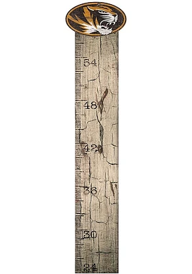 Missouri Tigers Growth Chart Sign - Black