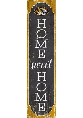 Missouri Tigers 48 Inch Home Sweet Home Leaner Sign - Black