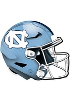 North Carolina Tar Heels 12in Authentic Helmet Sign - Blue