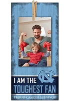 North Carolina Tar Heels The Toughest Fan Sign - Blue