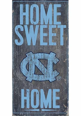 North Carolina Tar Heels Home Sweet Home Sign - Blue