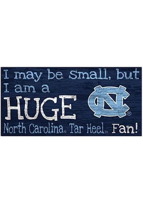 North Carolina Tar Heels Huge Fan Sign - Blue