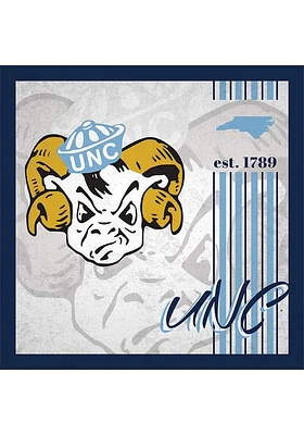 North Carolina Tar Heels Album Sign - Blue