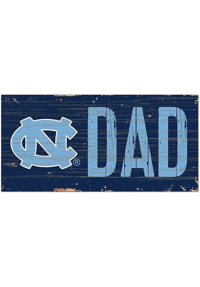 North Carolina Tar Heels DAD Sign - Blue