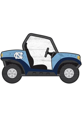 North Carolina Tar Heels ATV Cutout Sign - Blue