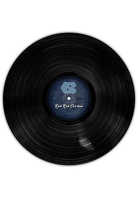 North Carolina Tar Heels 12 Inch Vinyl Circle Sign - Blue