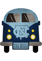 North Carolina Tar Heels Team Bus Sign - Blue