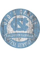 North Carolina Tar Heels Dads Garage Sign - Blue