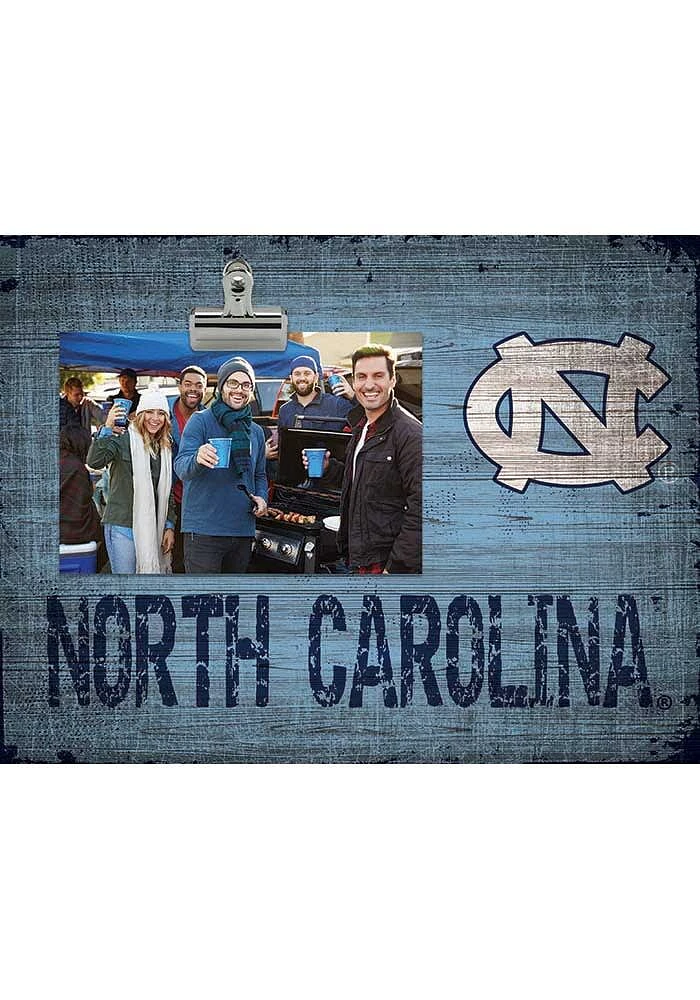 North Carolina Tar Heels Team Clip Picture Frame - Blue