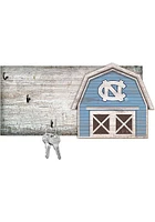 North Carolina Tar Heels Team Barn Key Holder Sign - Blue