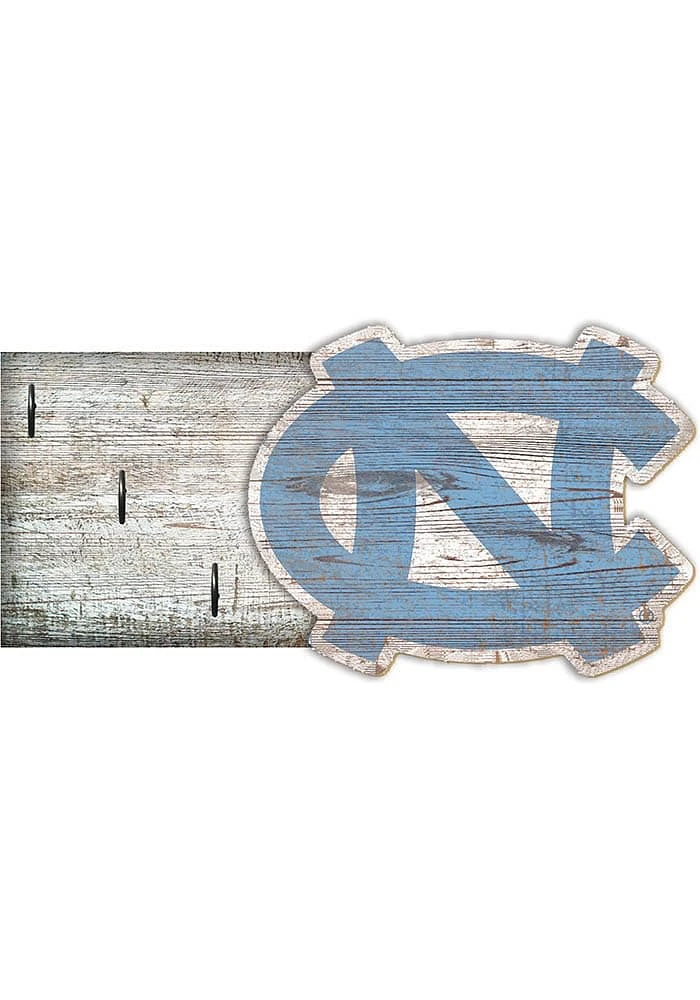 North Carolina Tar Heels Key Holder Sign - Blue