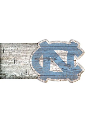 North Carolina Tar Heels Key Holder Sign - Blue