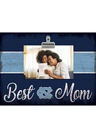 North Carolina Tar Heels Best Mom Clip Picture Frame - Blue