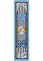 North Carolina Tar Heels Throwback Sign - Blue