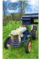 North Carolina Tar Heels Farmscape Sign - Blue
