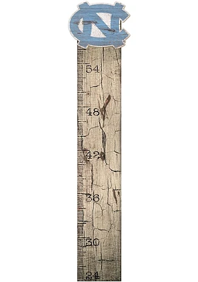 North Carolina Tar Heels Growth Chart Sign - Blue